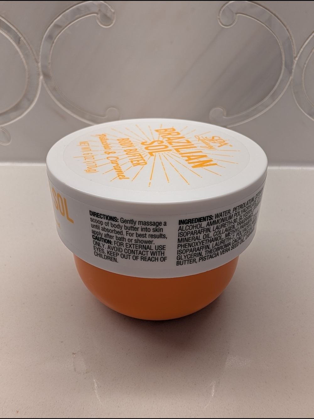 Spa Luxury Brazilian Sol Pistachio & Caramel Body Butter New 6oz - Picture 4 of 6